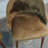 Chairs moumoute 60's