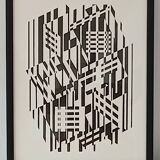 Victor Vasarely d'après œuvre  AFA 1955