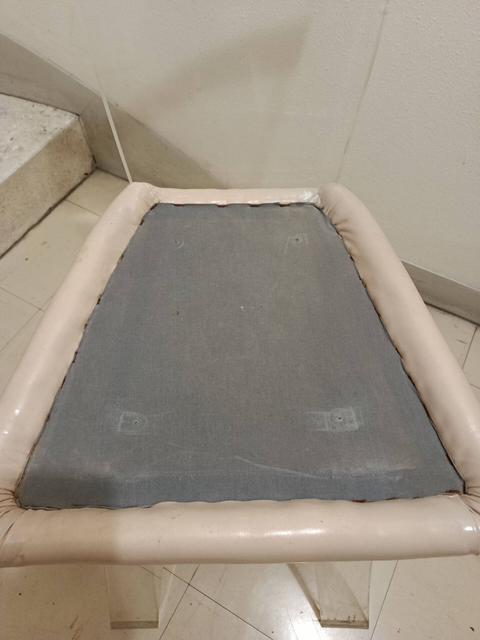 70s plexiglass chairs