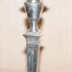 Paire lampes candélabres corinthiennes argent sterling James Bembridge 1879