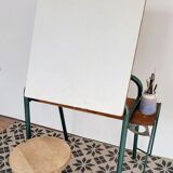 Vintage school drawing table