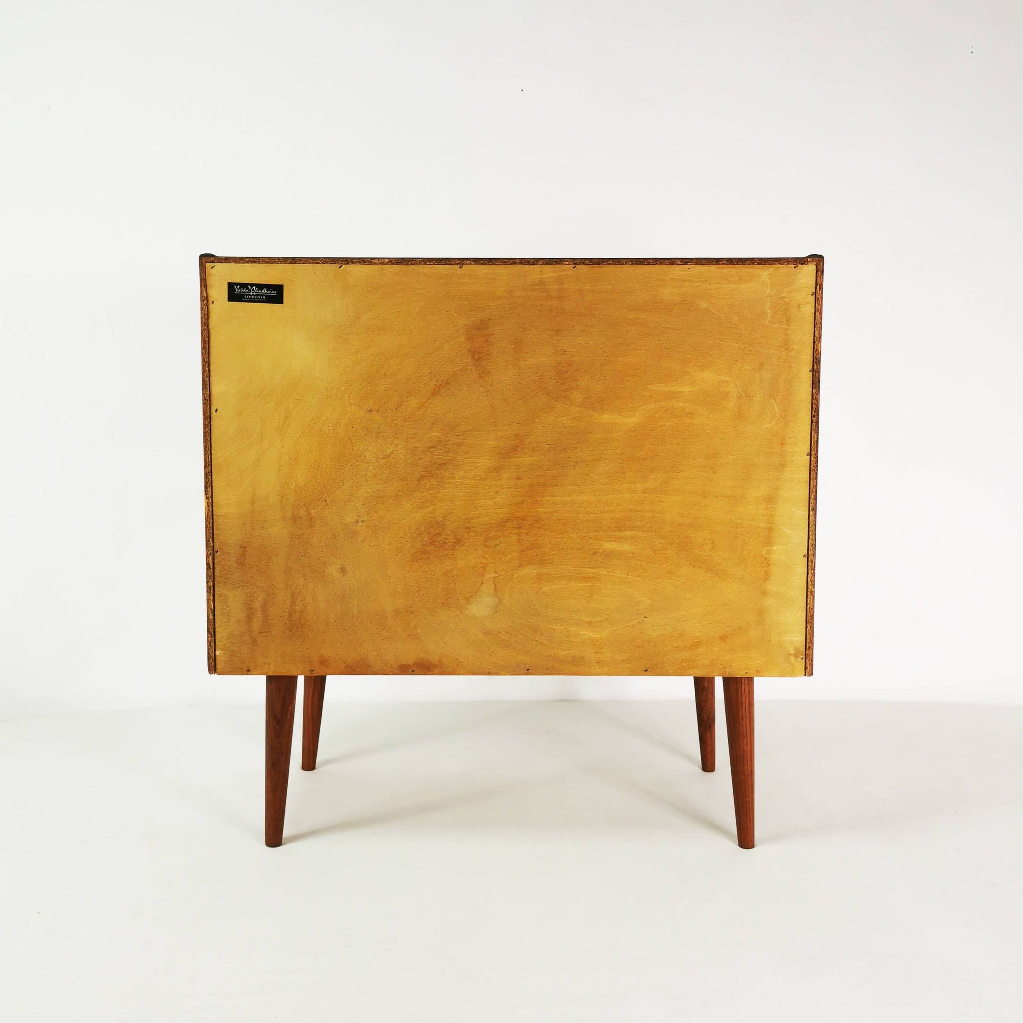 Tekowa komoda Mid century, Sykklven, proj. Brodrene Blindheim, Norway, lata 60.