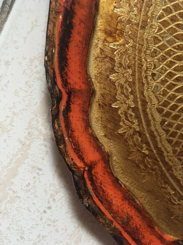 Venetian style tray