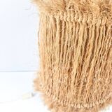 Vintage rope lamp dlg. by Audoux & Minet
