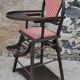 Chaise haute d'enfant modulable vers 1900