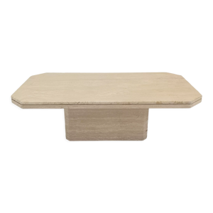 Table basse en travertin italien,