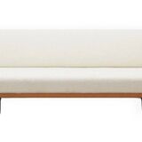 Vintage Scandinavian teak sofa, 60s-70s