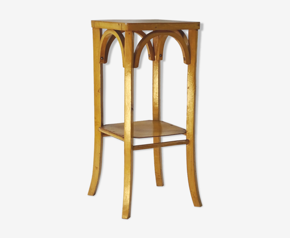 Tabouret haut de Baumann 1960 avec tablette 70 cm, mange debout
