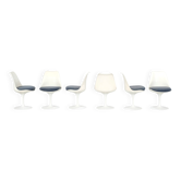 Set of "Tulip" chairs designed by Eero Saarinen for Knoll International.