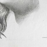 Lot de deux Lithographies par Vien de 1755