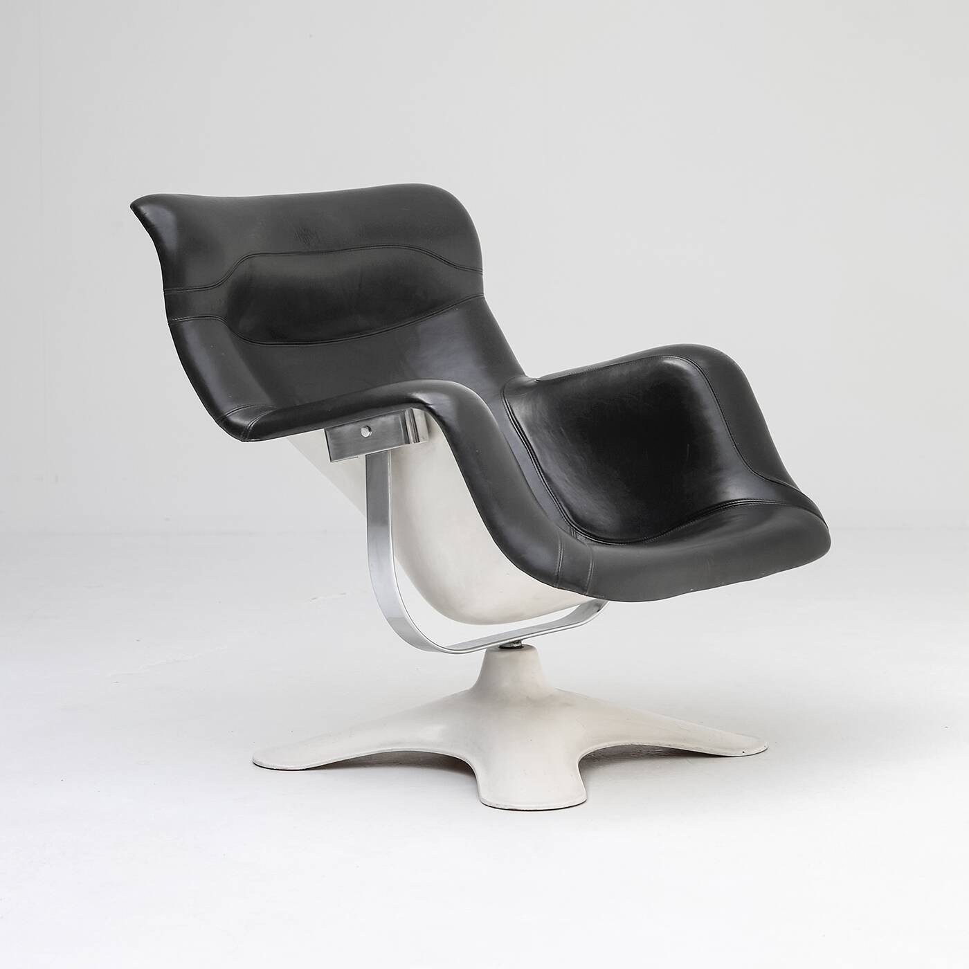 Yrjö Kukkapuro 'Karuselli' Lounge Chair By Avarte Finland, 1960S