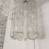 Set of Murano glass light fixtures by Venini 1970s