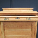 19th century Danish pine wardrobe