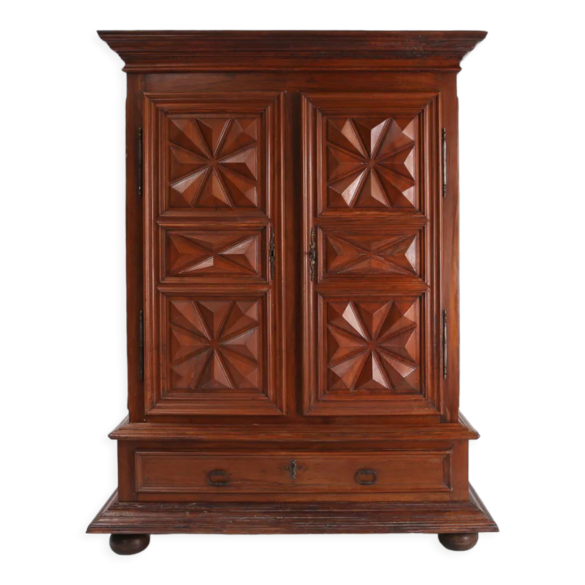 French early 17th century Louis XIII wardrobe