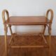 Rattan end of sofa