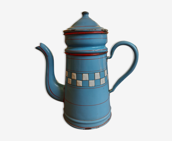 Cafetière ancienne émaillée