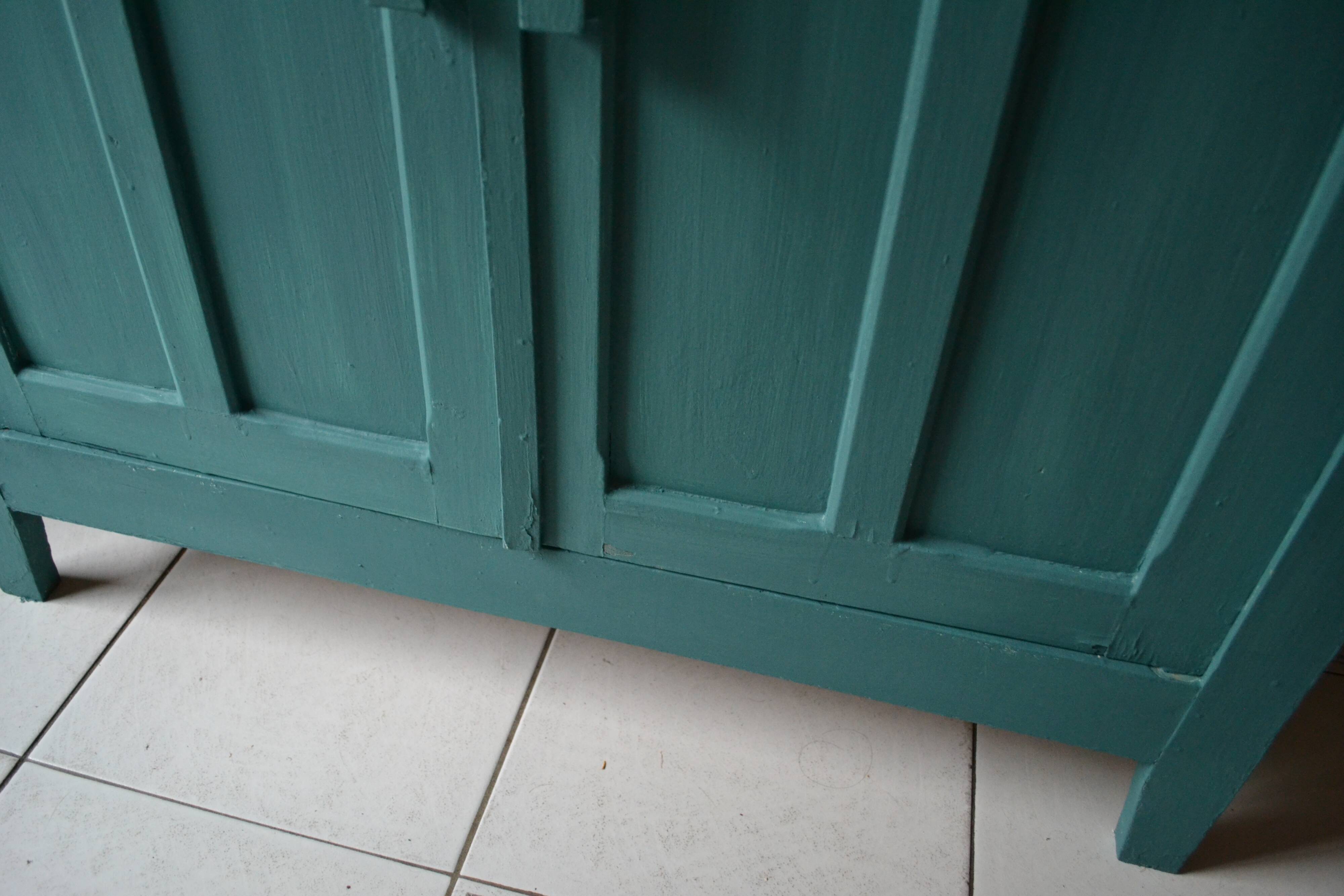 Parisian buffet turquoise green 50s/60s
