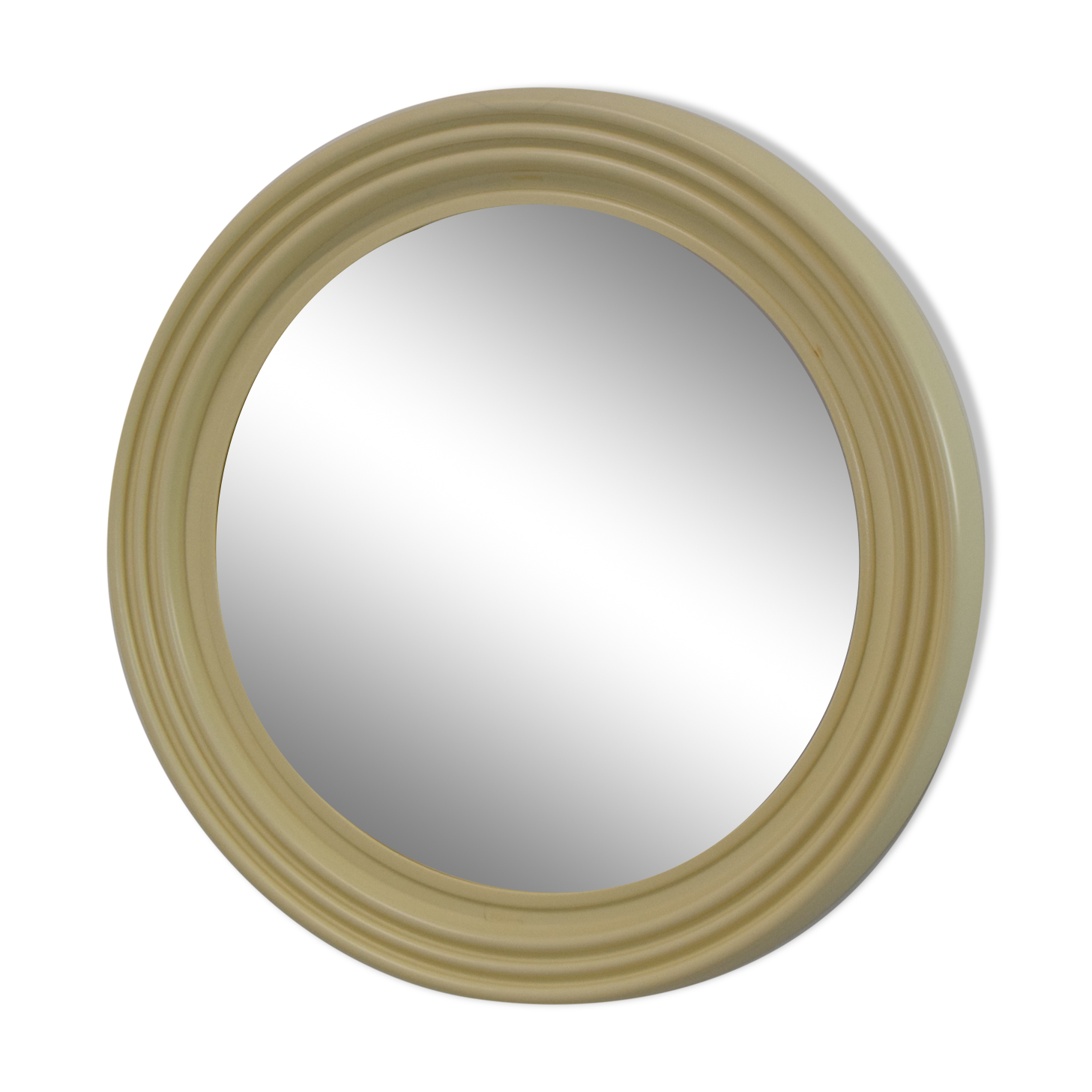 Mid-century wall round mirror,1960's.