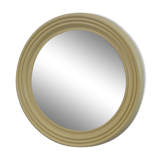 Mid-century wall round mirror,1960's.