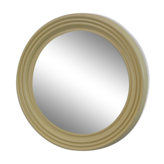 Mid-century wall round mirror,1960's.