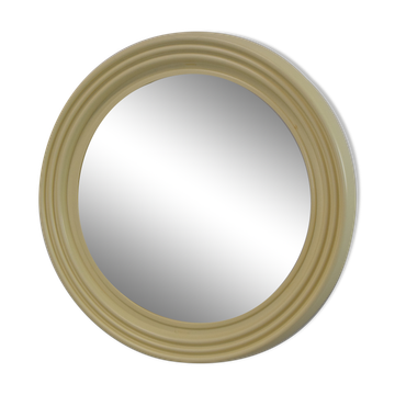 Mid-century wall round mirror,1960's.