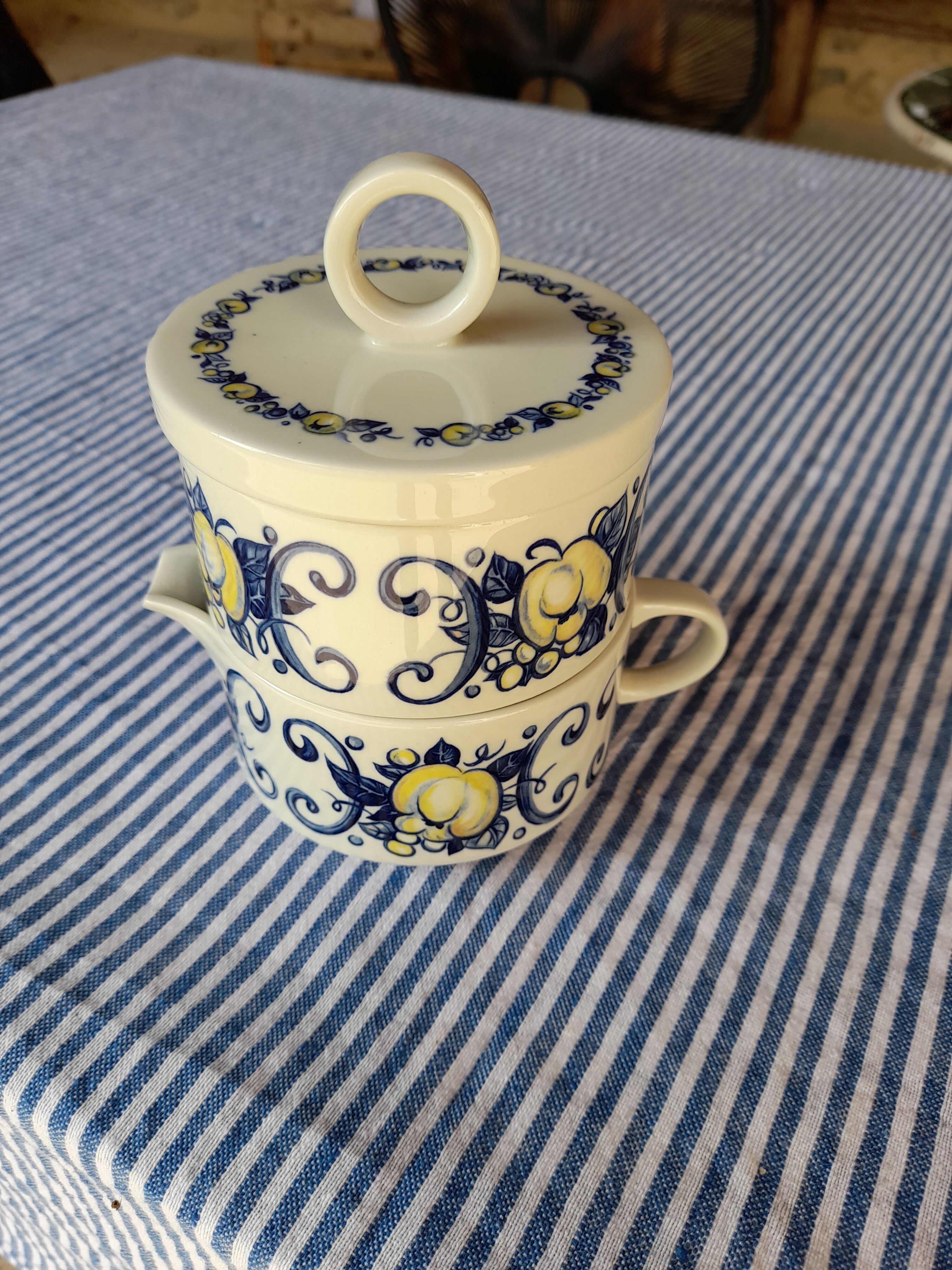 Villeroy milk and sugar pot - Boch