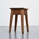 Pair of pine stools, Courchevel, France, circa 1960
