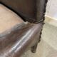 Art Deco period club lounge in leather and fabric seating