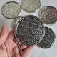 6 Coasters - Silver-plated coasters