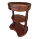 Empire style wooden rolling trolley – France, 1930s