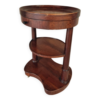 Empire style wooden rolling trolley – France, 1930s