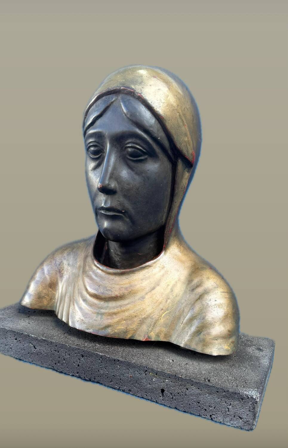 Bust of the Black Virgin of Marsat, Moulding Workshops of the Louvre