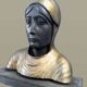 Bust of the Black Virgin of Marsat, Moulding Workshops of the Louvre