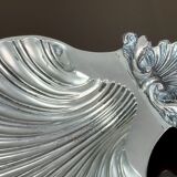 Vintage silver shell bowl