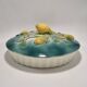 Slip-covered dish