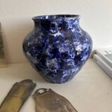 Ceramic vase signed C Brivadis 1960