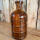 Yellow glass vase 70s