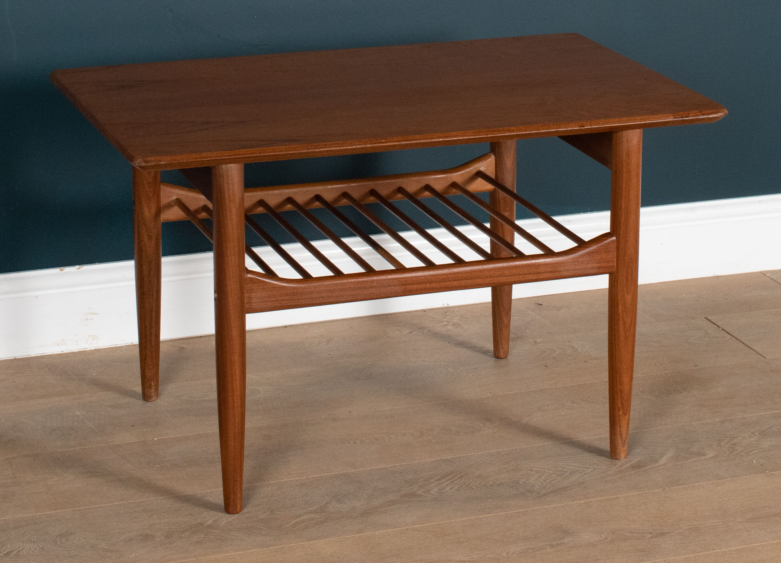 Restored Teak Retro 1960s Lamp Table G Plan By LB Kofod Larsen