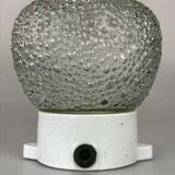 50s 60s lamp light wall lamp cellar lamp ceramic glass design 50s 60s