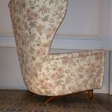 Chair has ears Shepherdess 50 60 years flesh Wing