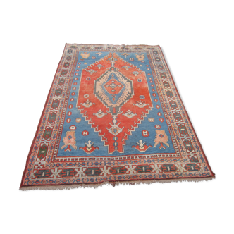 Handmade old oriental rug - 318cmx214cm