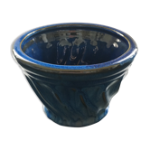 Midnight blue sandstone pot cover