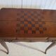 Secretary with mechanism - 4 secret drawers - lock - marquetry chessboard - 1950