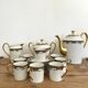 Fine porcelain coffee service