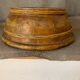 Fruit basket, solid wooden bowl