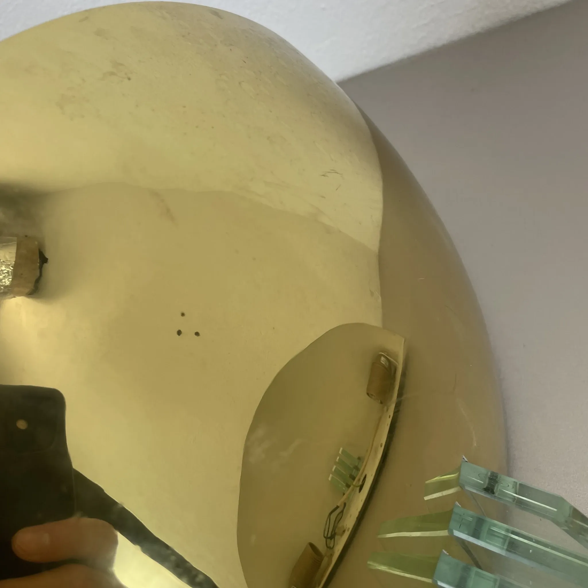 Set of two minimalist wall lights in the style of sciolari from baulmann, germany, 1980s