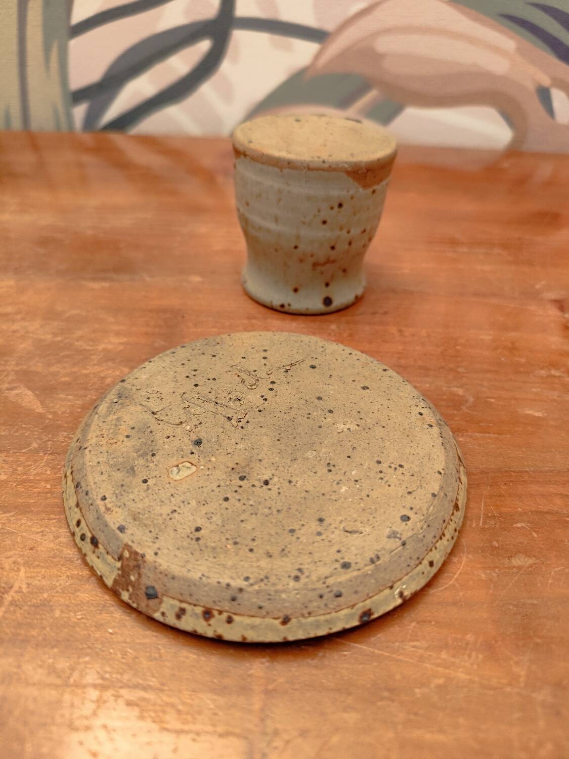 Gustave Tiffoche: bowl and small pot