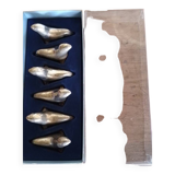 Vintage silver metal seal knife holder