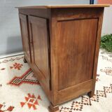 Norman countryside buffet in solid cherry wood nineteenth