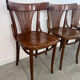 Lot 4 old vintage bentwood bistro chairs from the 70s